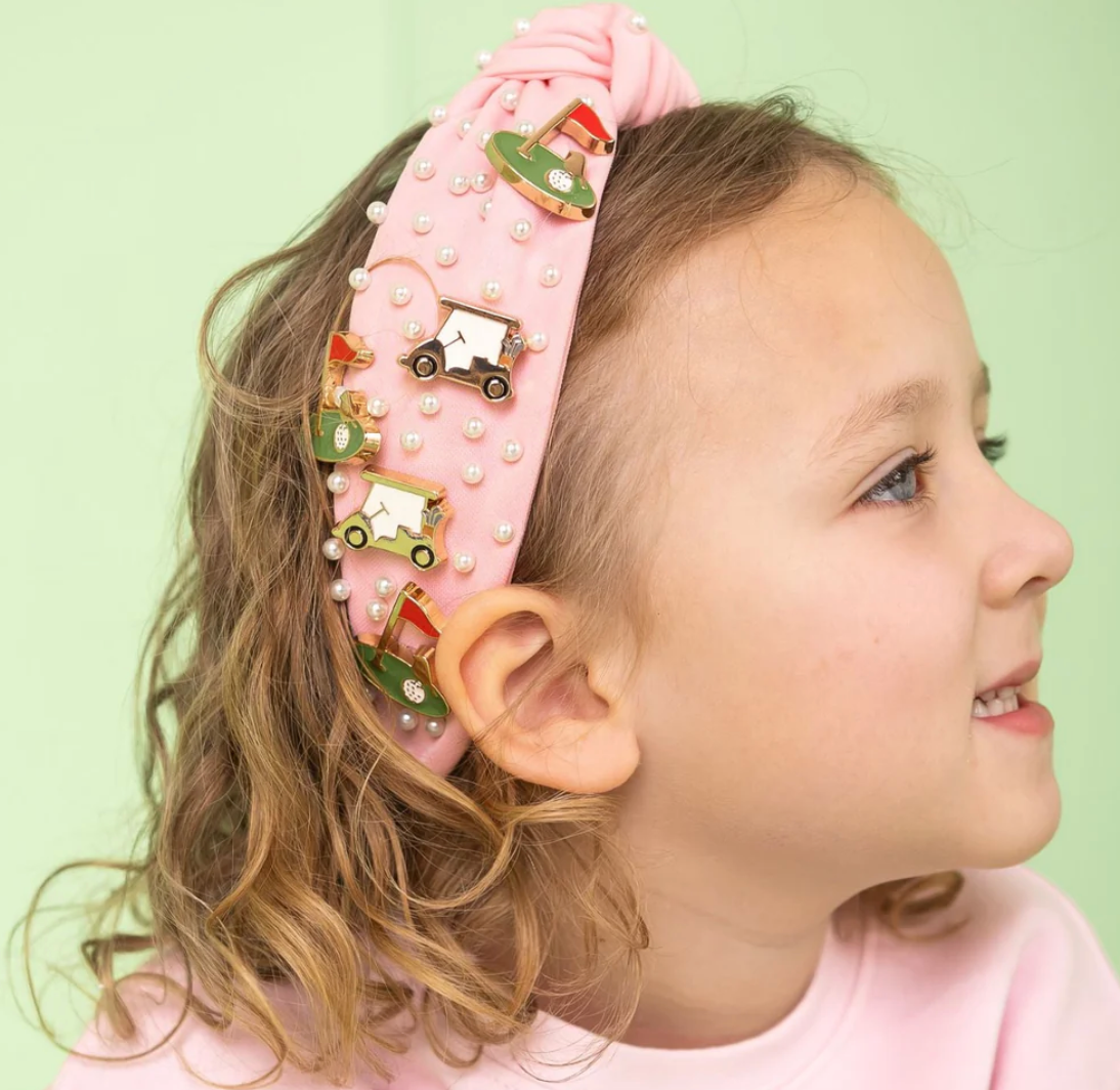 Golf Gemstone Headband - Sweet Wink