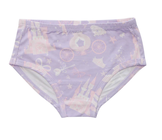 Girl's 3-Pack Underwear - Princess, Tie the Knot, Sweetness - Sweet Bamboo