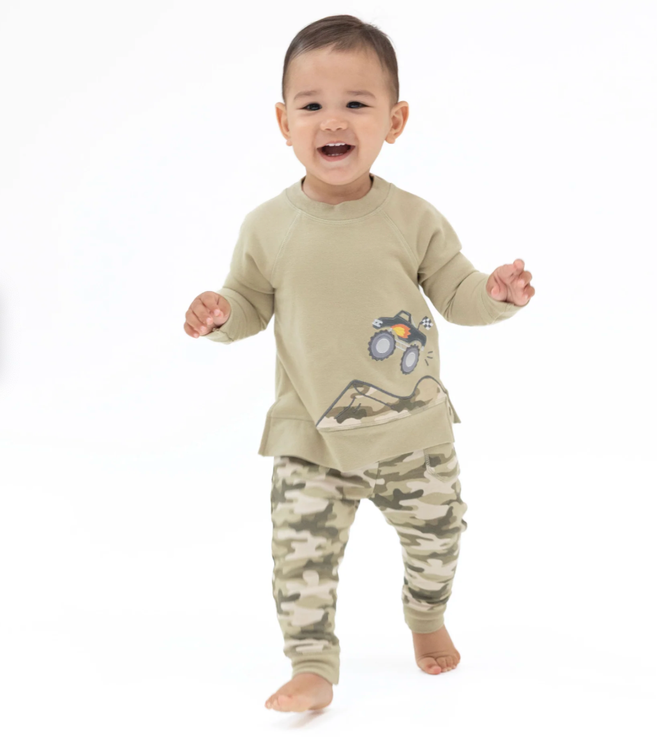 Monster Truck French Terry Sweatshirt