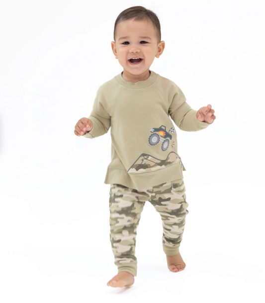 Monster Truck French Terry Sweatshirt
