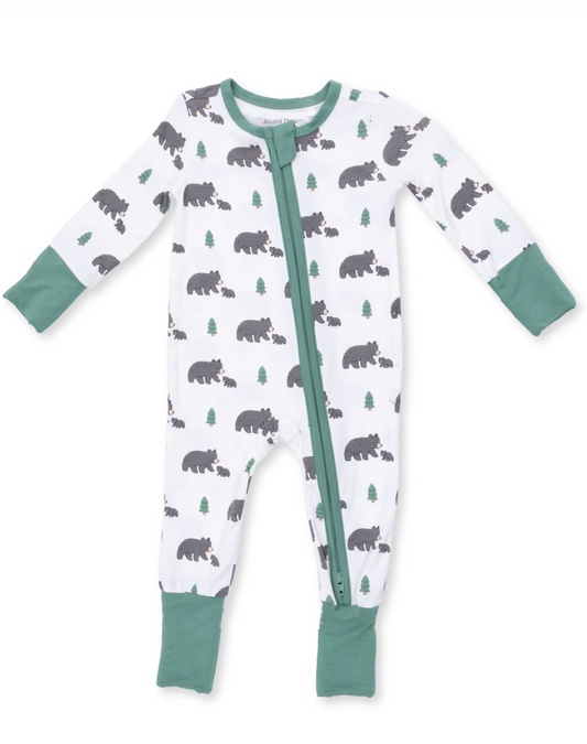 Black Bears Convertible Romper