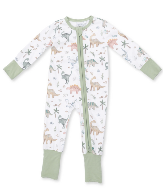 Sweet Baby Dinos Convertible Romper - Angel Dear