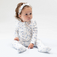 Joli Rosette 2 Way Ruffle Sleeve Zipper Footie