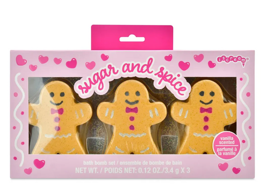 Sugar And Spice Bath Bomb Set - Iscream