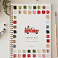 Classic Christmas Watercolor Workbook