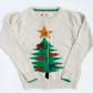 Bow & Christmas Tree Cardigan - Good Apples