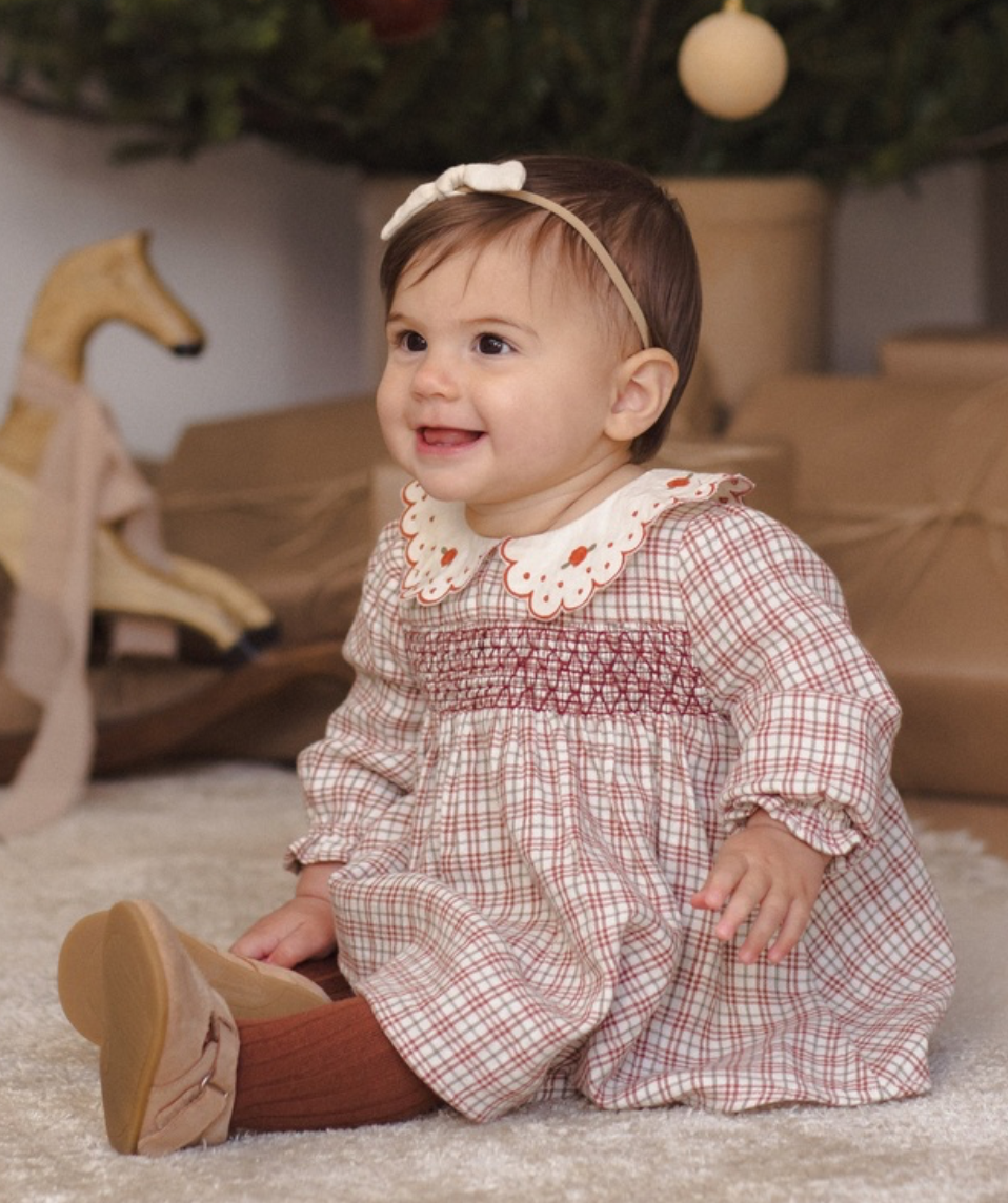 Callie Dress || Christmas Plaid - Quincy Mae