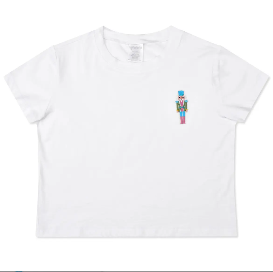 Sweet Nutcracker Embroidered T-Shirt - Iscream