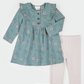 Bouquet Jersey Dress Set - Petit Lem