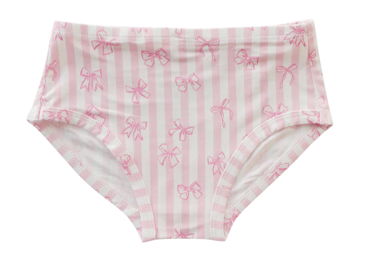 Girl's 3-Pack Underwear - Princess, Tie the Knot, Sweetness - Sweet Bamboo