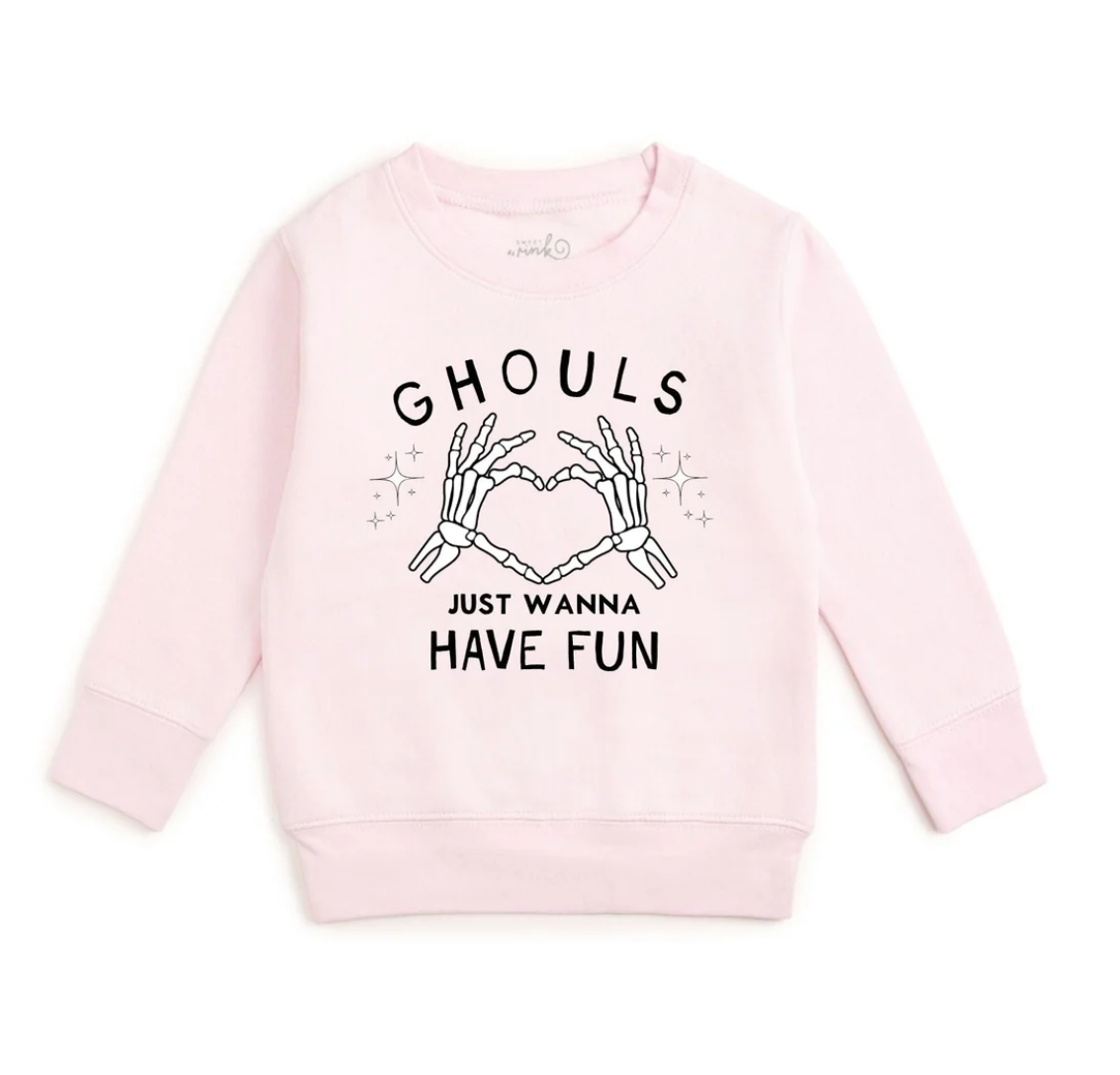 GHOULS JUST WANNA HAVE FUN HALLOWEEN SWEATSHIRT
