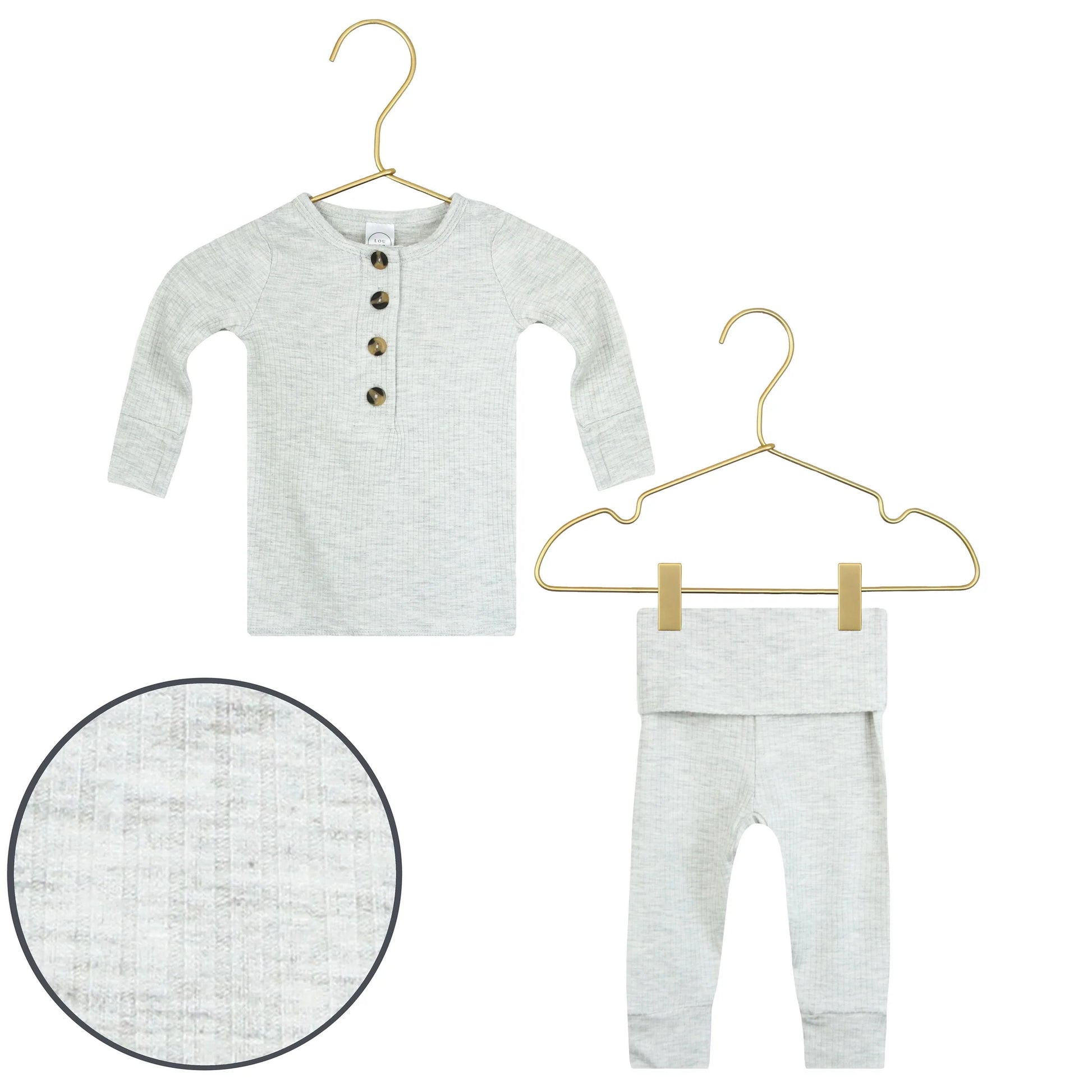 Stevie Knit Top + Bottoms - Lou Lou & Co