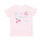Cherry Good Day Short Sleeve T-Shirt - Ballet - Sweet Wink