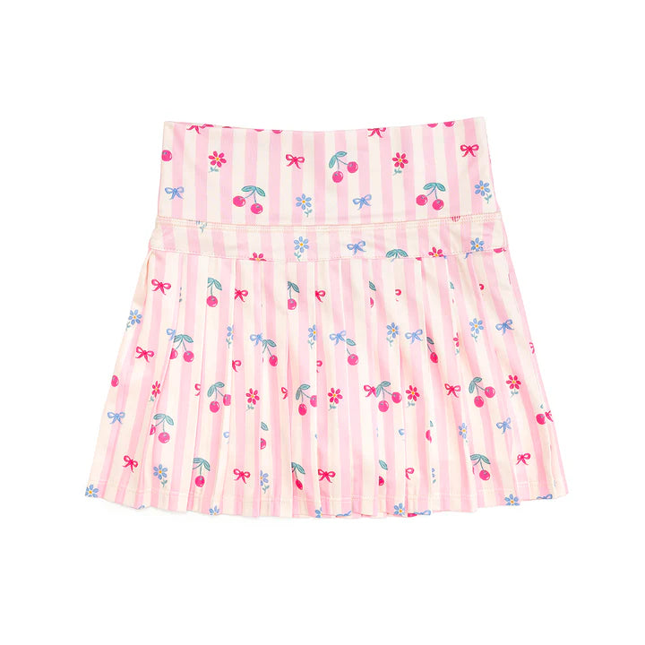 Cherry Bow Athletic Skort