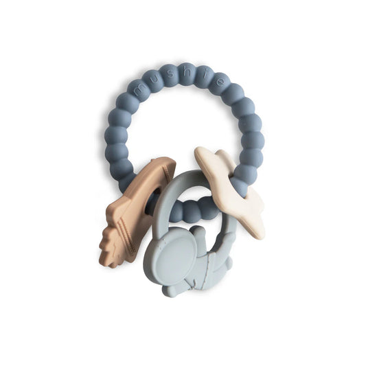 Mushie Space Teething Ring