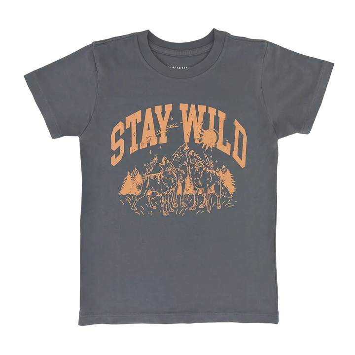 Stay Wild Tee - Tiny Whales
