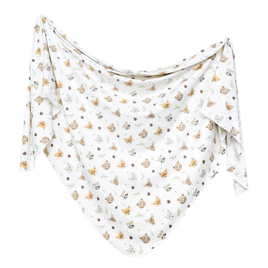 Knit Swaddle Blanket- Wilder