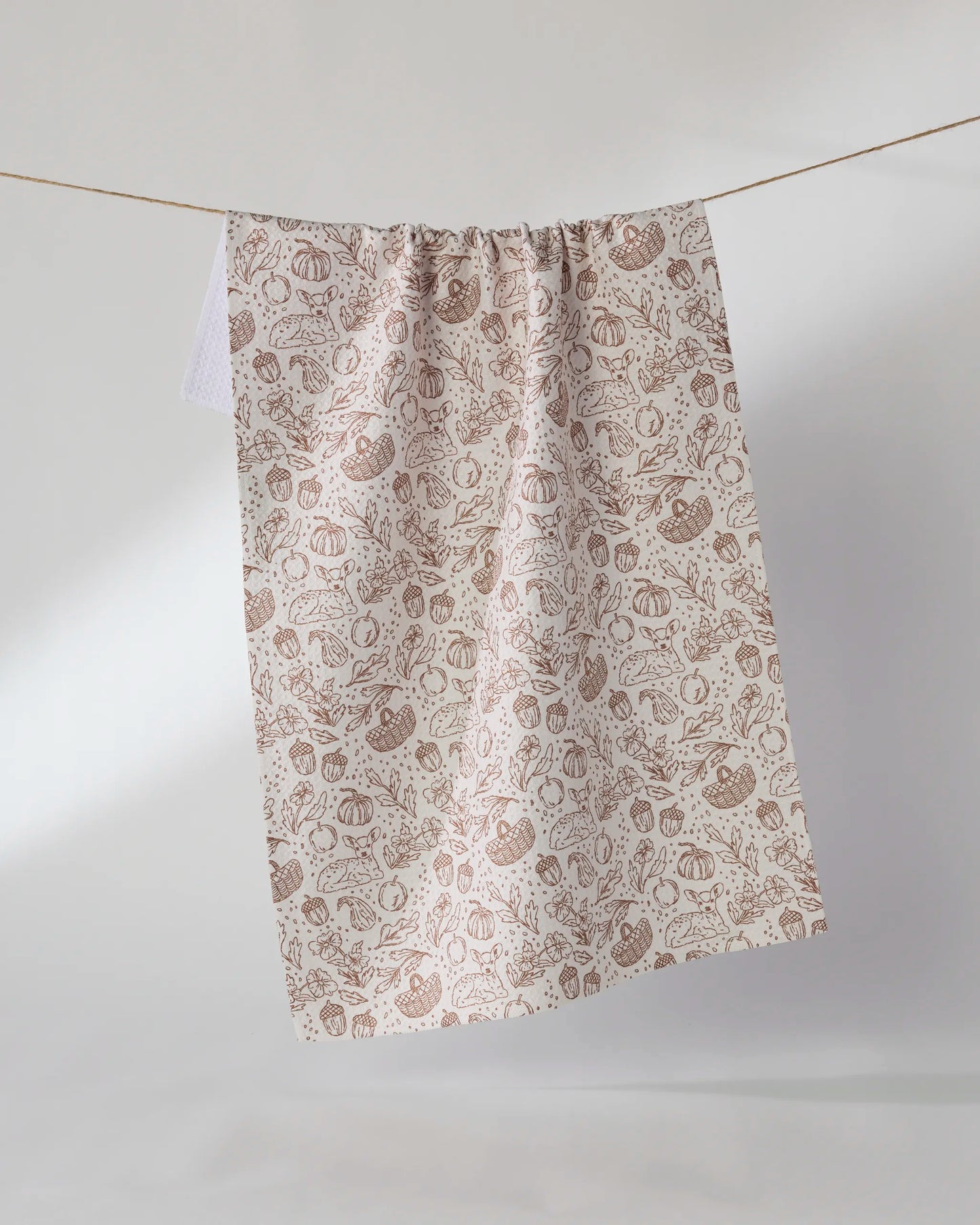 Cozy Flora Tea Towel