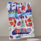 Greetings From Ohio Tea Towel