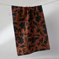 Hallowell  Orange Tea Towel
