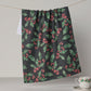 Holly Night Tea Towel