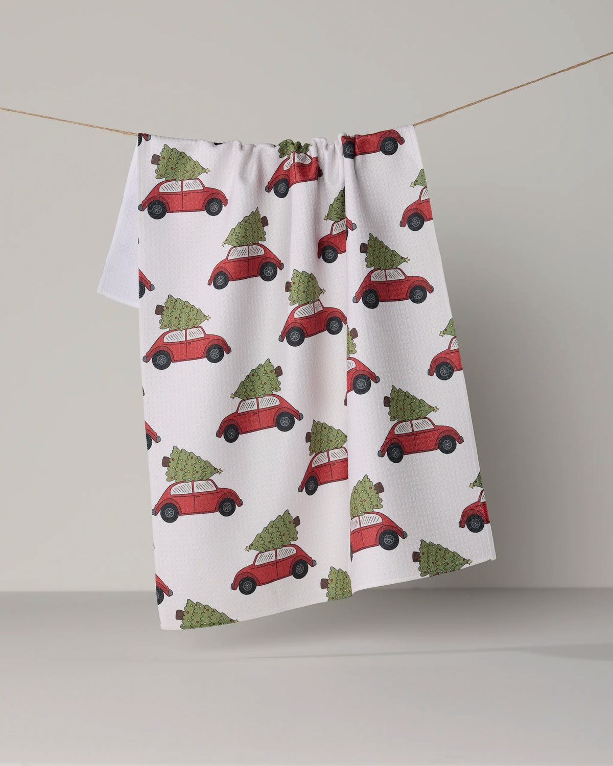 Merry Miles Tea Towel