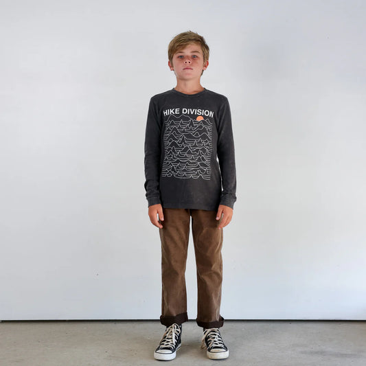 "Hike Division" Long Sleeve Tee