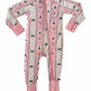 Pretty Little Pumpkins Zipper Romper