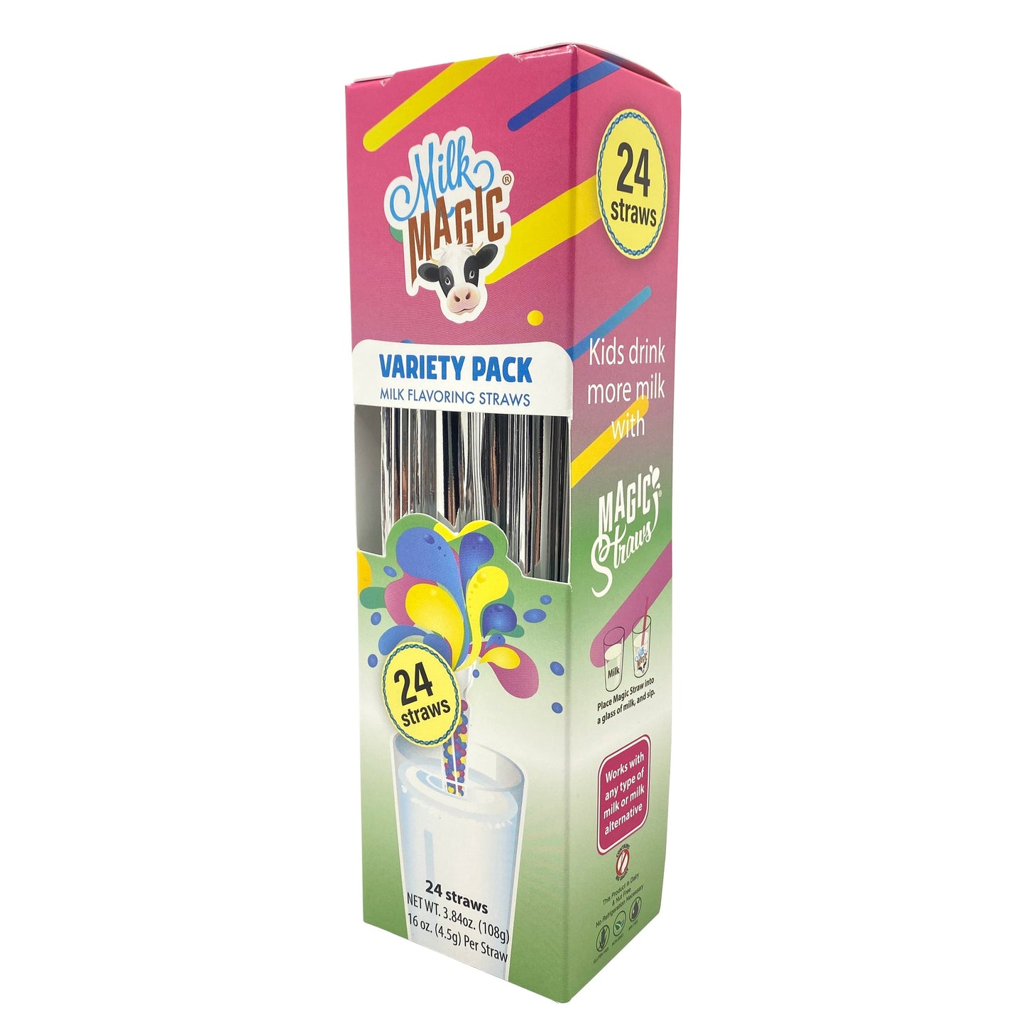 Variety Pack Milk Straws - Water Magic