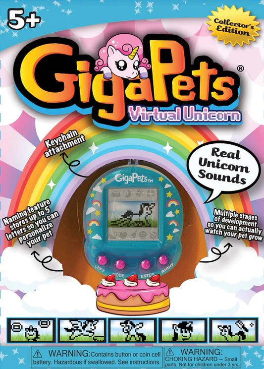 Giga Pets Unicorn Virtual Pet Electronic Toy