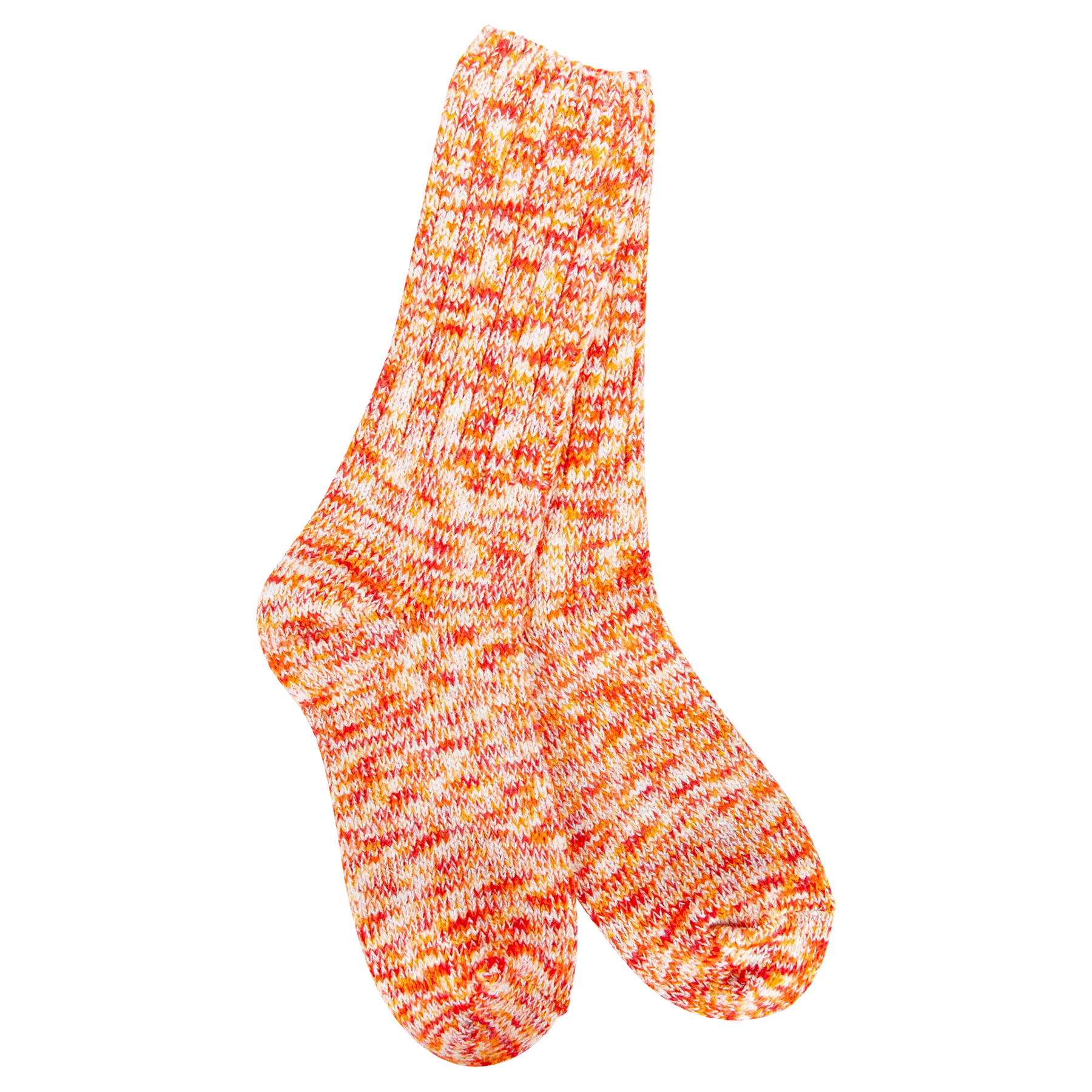 Weekend Ragg Crew Orange - Worlds Softest