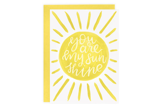 Sunshine - Card - Love Light Paper