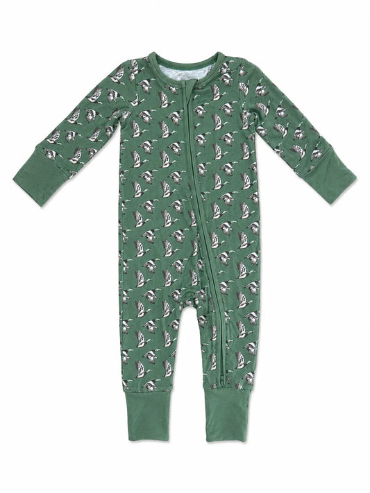 Zipper Romper - Ducks