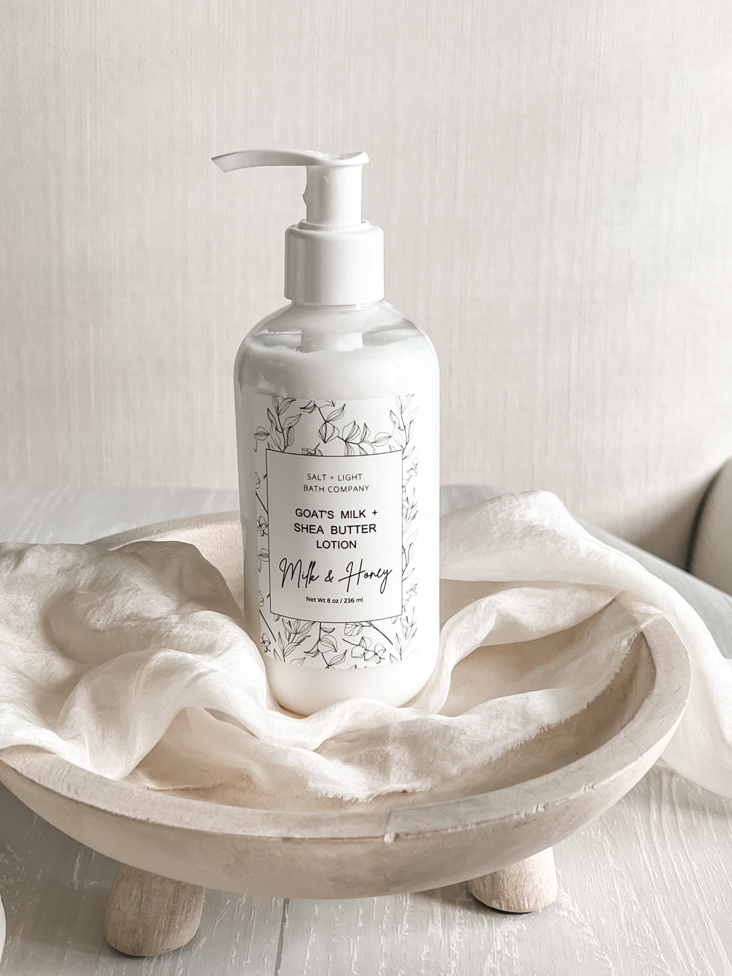 8 oz Milk + Honey Hand Lotion