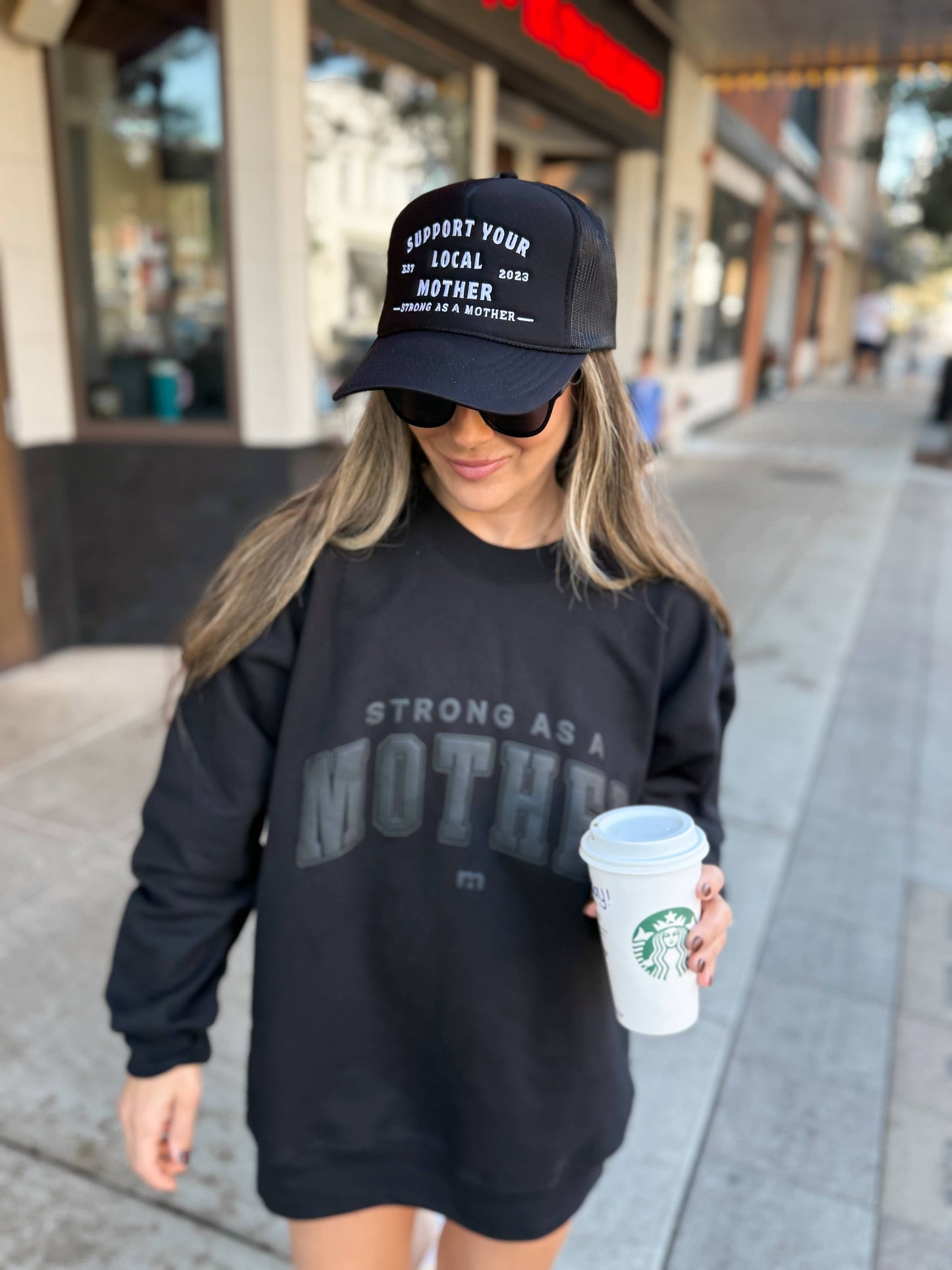 Support Your Local Mother® -  Black: Black / One Size