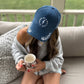 Strong as a mother® Corduroy Hat - Blue: Blue