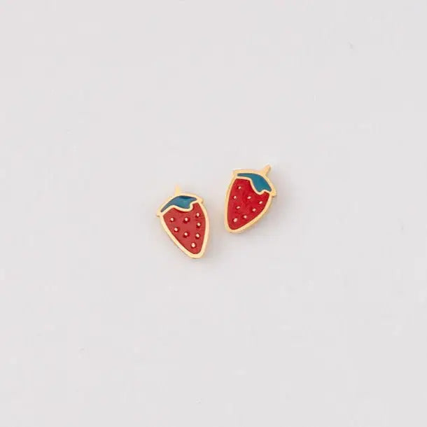 Strawberry Stud Earrings