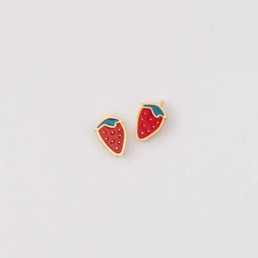 Strawberry Stud Earrings
