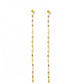 Screwback Stud Earrings - Devin Duster Gold