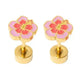 Hibiscus Stud Earrings