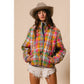 VINTAGE PLAID QUILTED JACKET