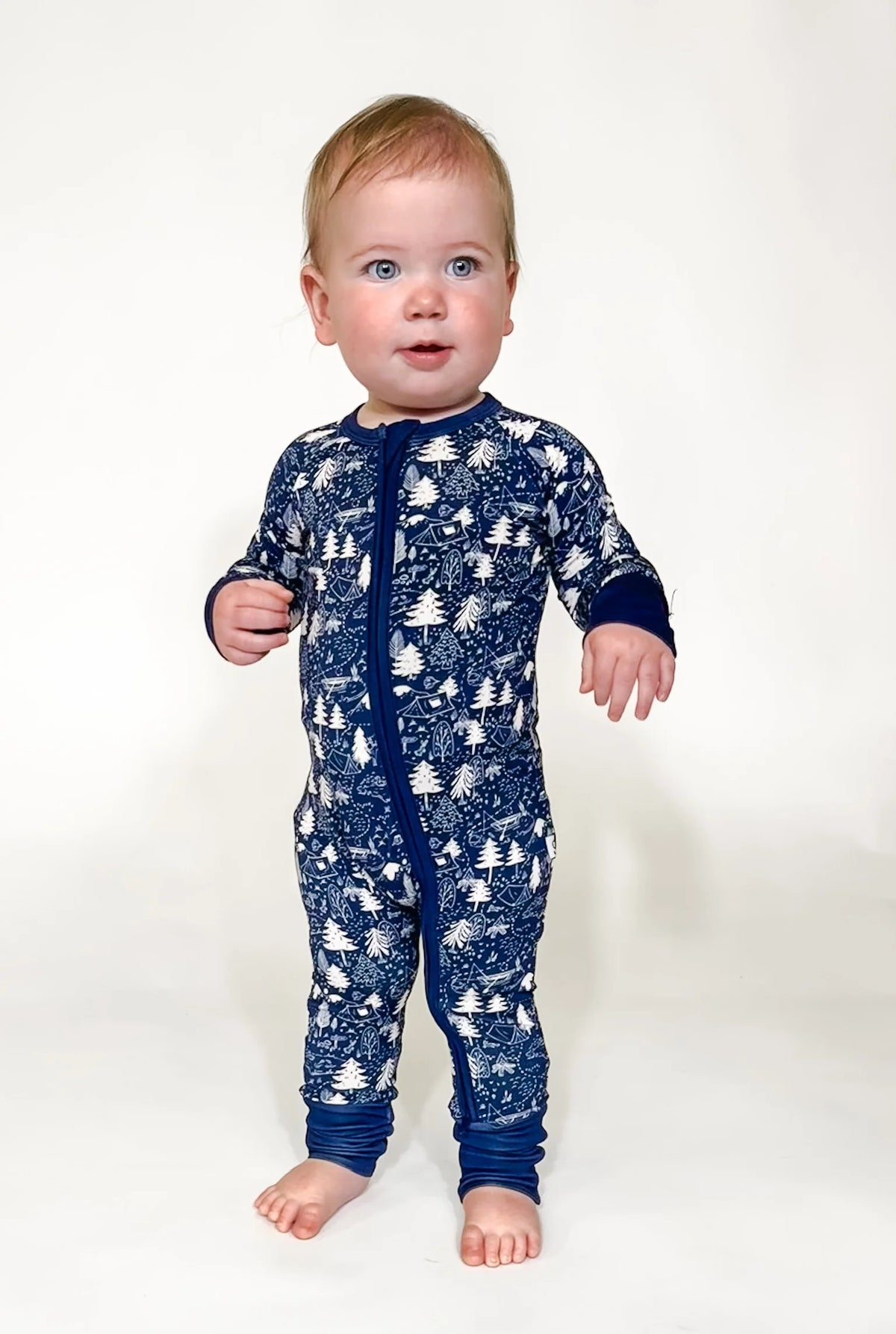 Convertible Zip Pajamas - Adventure Awaits