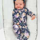 Anna Ruffled Zippered Footie - Lev Baby