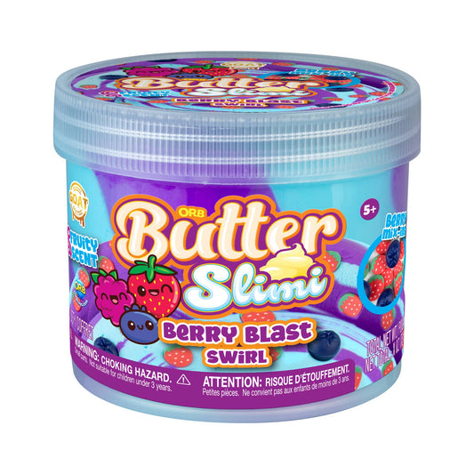 Butter Slimi Berry Blast Swirl Slime