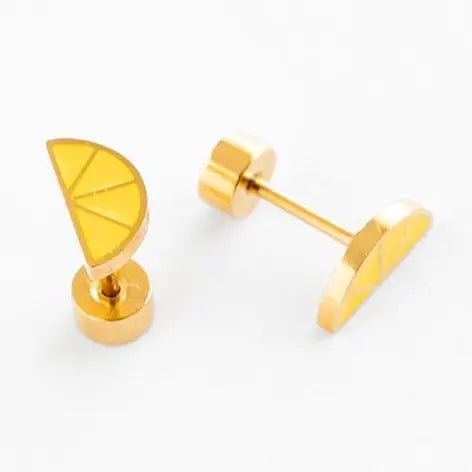 Lemon Stud Earrings