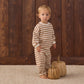 Waffle Slouch Set Spice Stripe