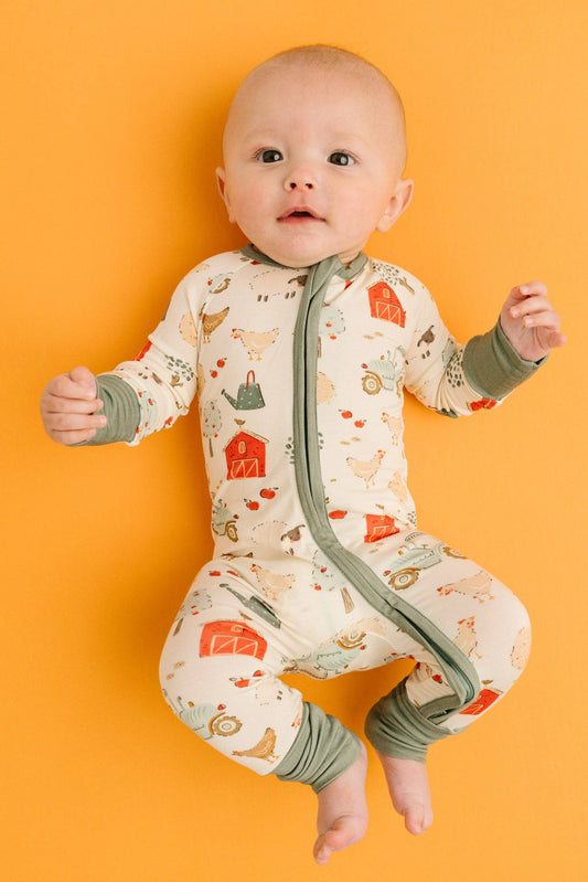 Farm Days Bamboo Sleeper: Newborn