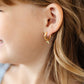 Pastel Rainbow Charm Earrings - Hypoallergenic, Girl Gift: Pair
