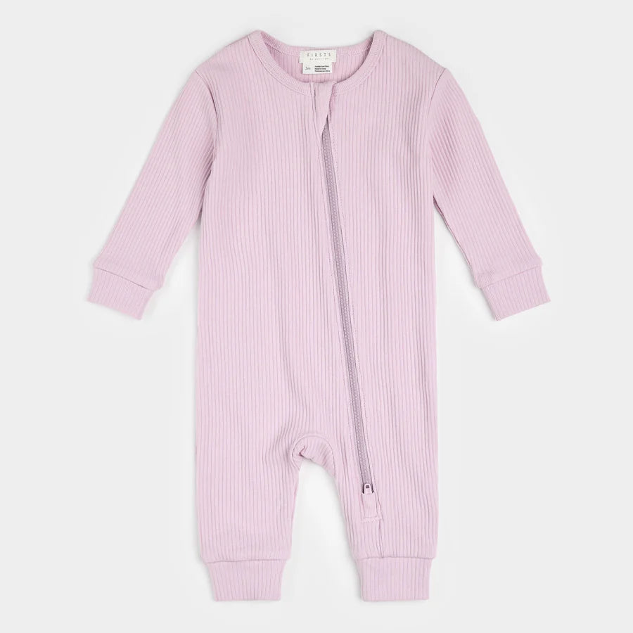 Dusty Lavender Modal Rib Sleeper