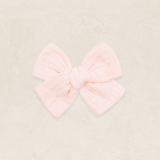 Adventure Bow - Blush Clip - Alligator Clip